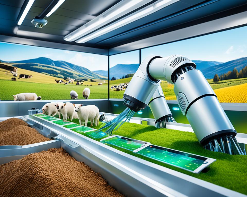 inteligência artificial na alimentação animal