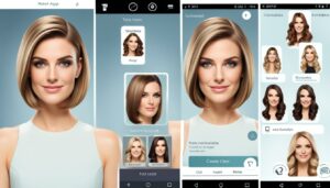 Teste Novos Cortes com o Aplicativo de Cabelo