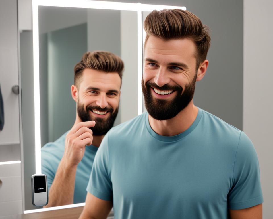 App que muda seu cabelo e barba