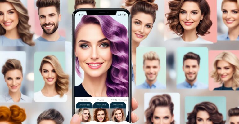 Aplicativos para simular cortes de cabelo: encare a mudança!