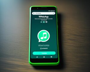 Coloque música no status do WhatsApp com app