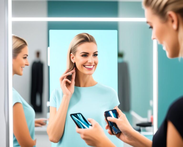 Experimente cortes com app simulador de cabelo