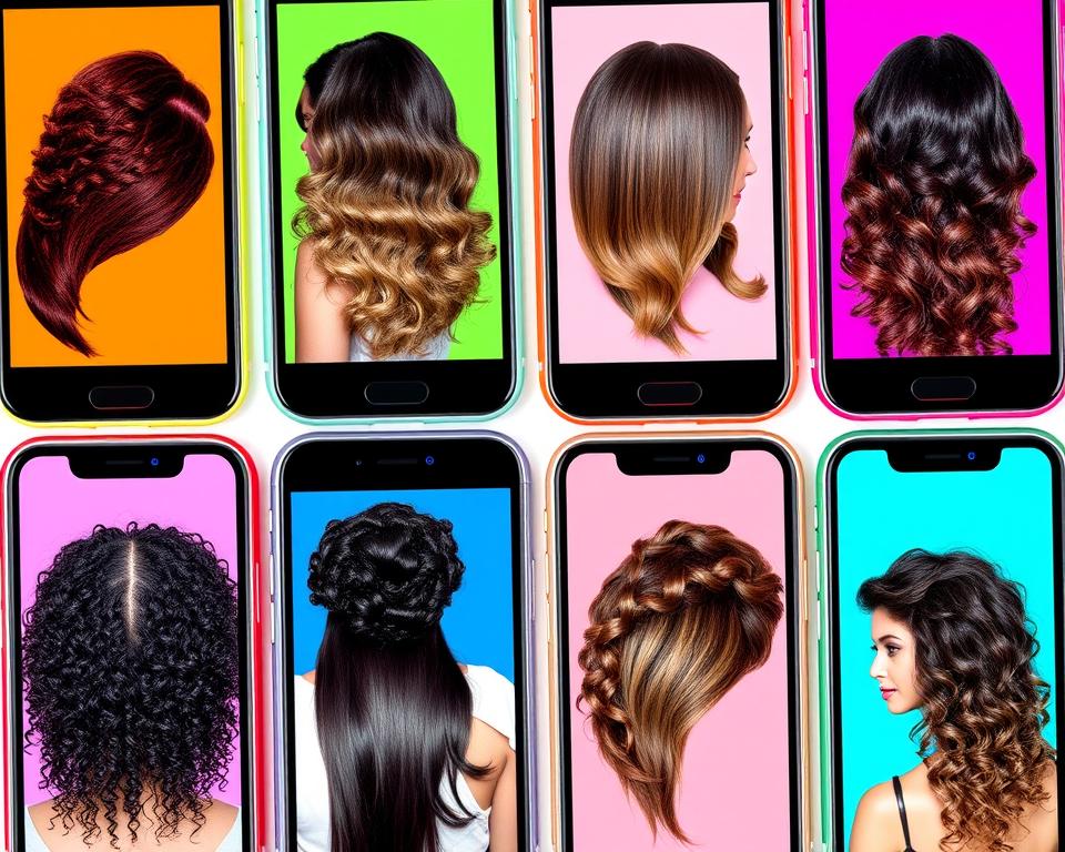Apps de cortes de Cabelo