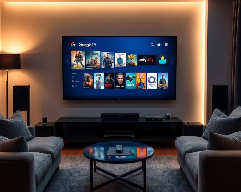 Transforme sua experiência de com Google TV