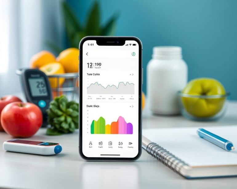 Monitore sua saúde com aplicativo de Glicose