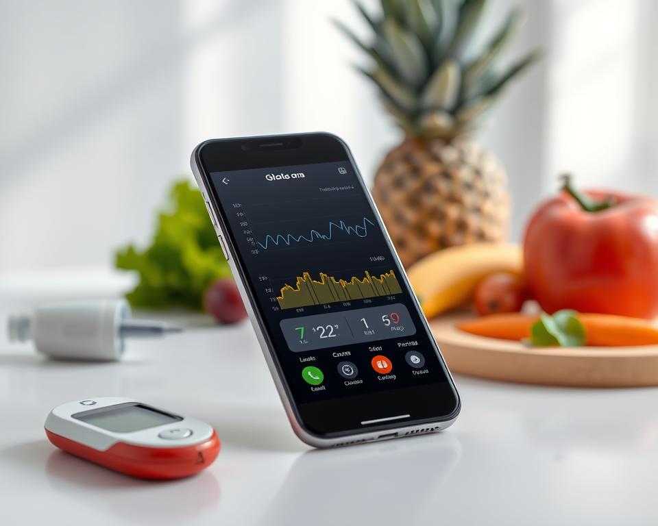 Aplicativo de glicose