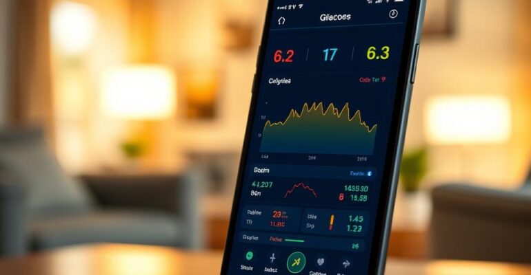 Monitore sua glicose com nosso aplicativo inovador