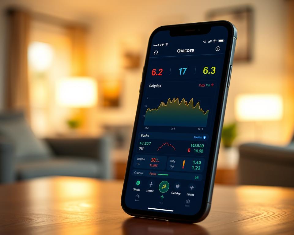 Aplicativo de glicose