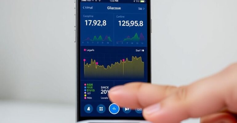 Aplicativo de glicose: controle fácil e prático