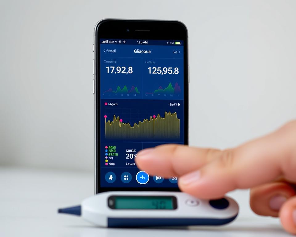 Aplicativo de glicose