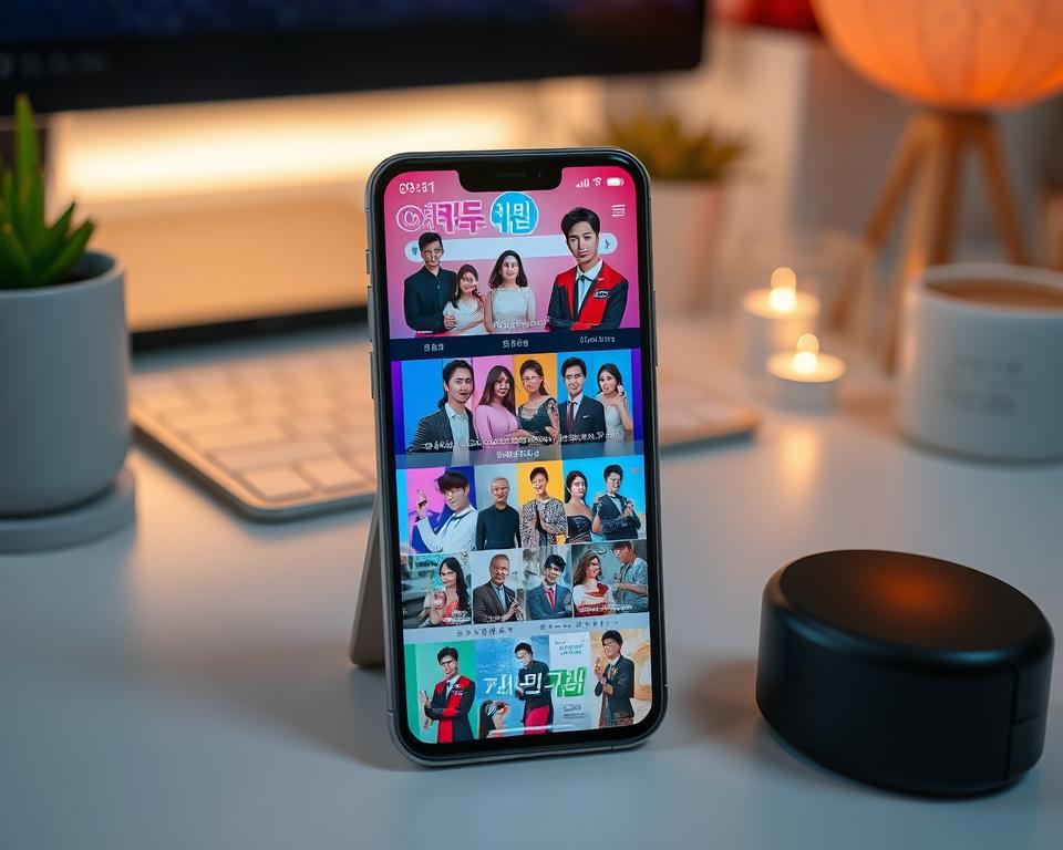 Aplicativo de novelas coreanas