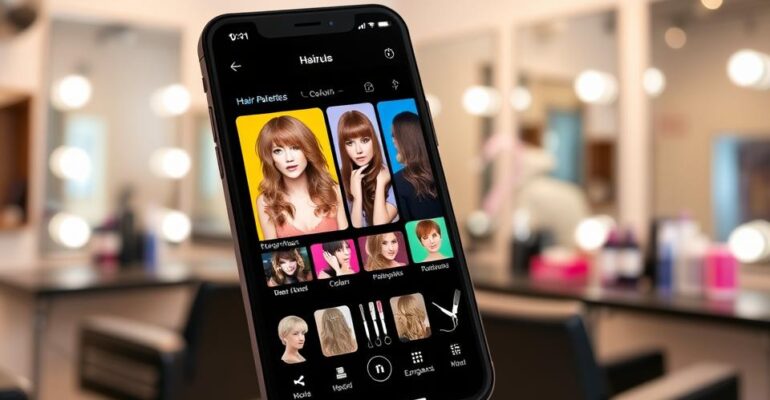 Descubra o melhor aplicativo para cabelo agora!