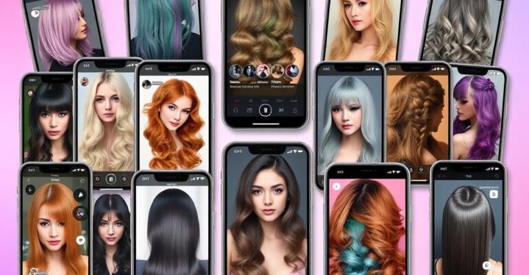 Melhores aplicativos de cabelo para você usar