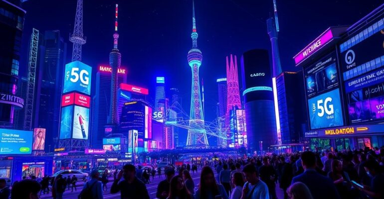 Conecte-se com 5G: Aplicativo de conexão 5G