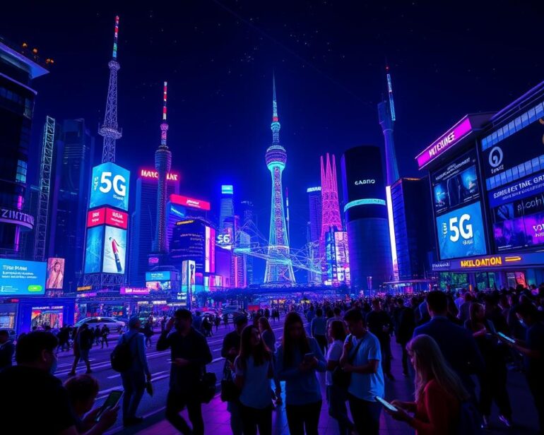 Conecte-se com 5G: Aplicativo de conexão 5G