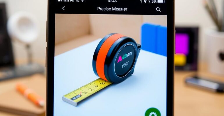 Aplicativo de trena digital: meça com precisão