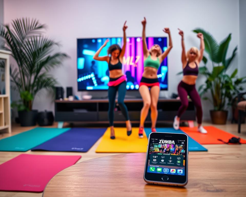 Aplicativo para aprender a dançar Zumba