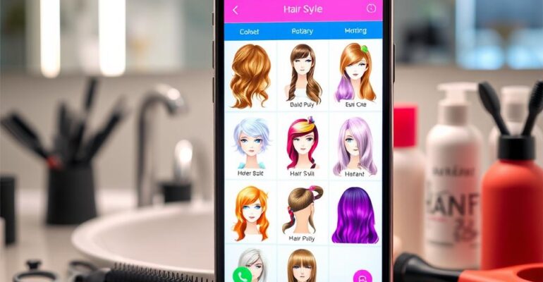 Os Melhores Aplicativos Para Cabelo: Transforme Seu Visual