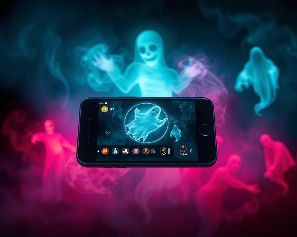 Aplicativo para detectar fantasma