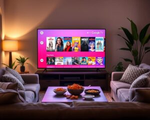 Sua central de streaming e apps favoritos é na Google TV