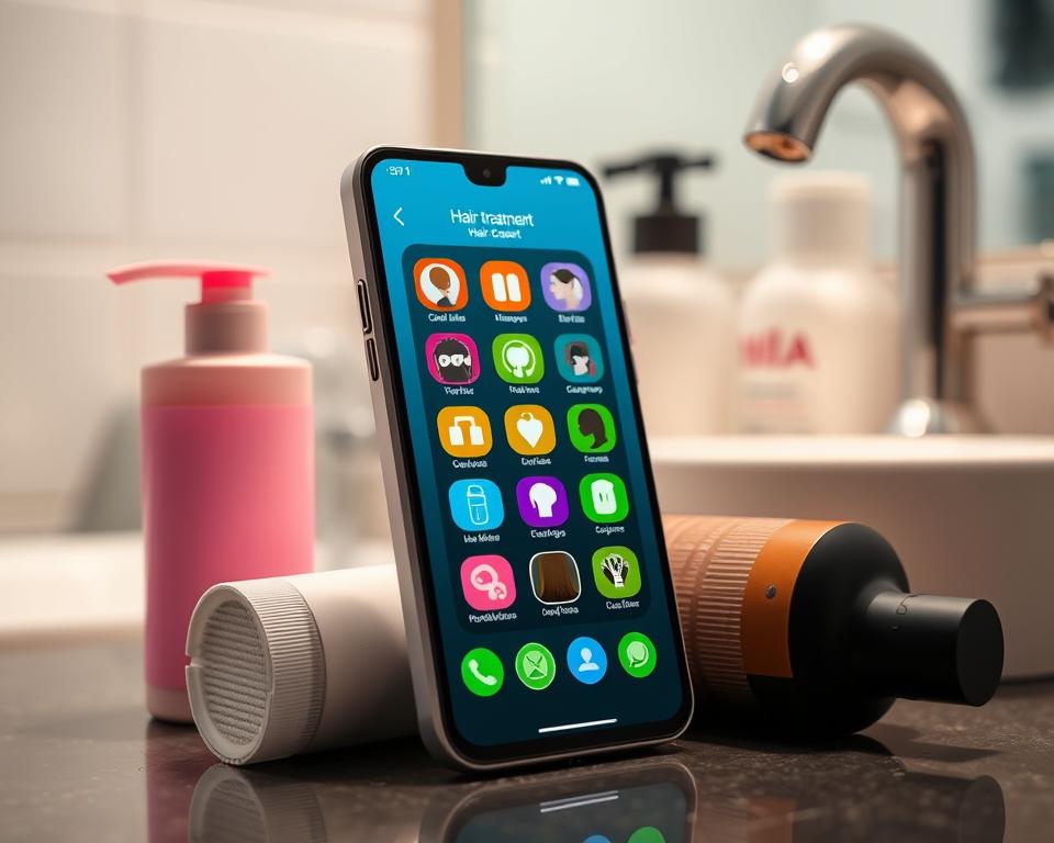 app para tratamento capilar