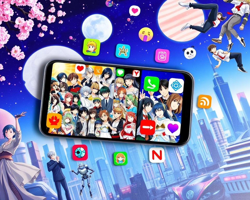 melhores apps para ver animes