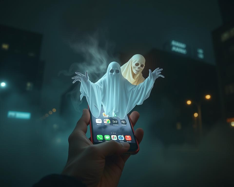 Aplicativo para ver fantasma