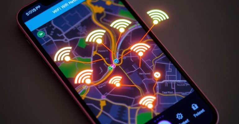 Seu app para encontrar redes de wifi próximas