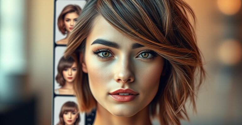 Simule novos visuais com este App de cabelo
