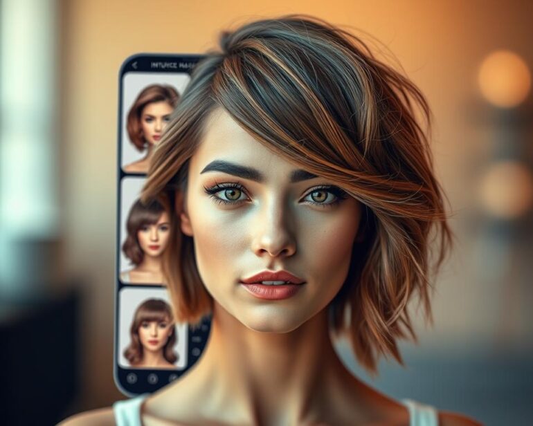 Simule novos visuais com este App de cabelo