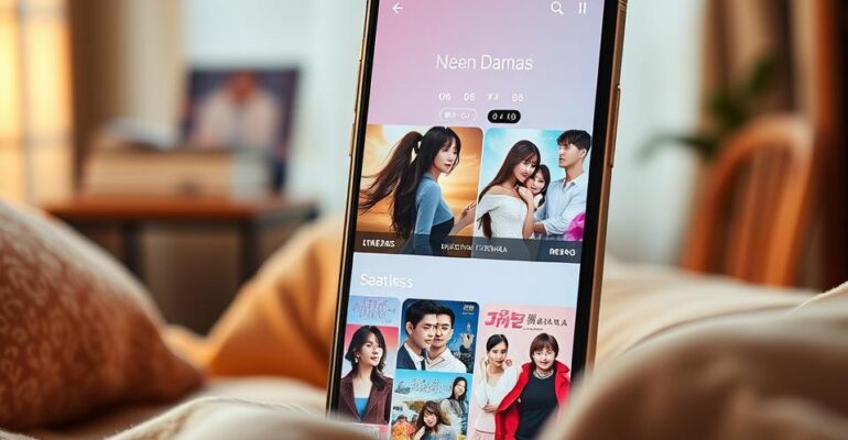 Seu aplicativo perfeito para assistir novelas coreanas