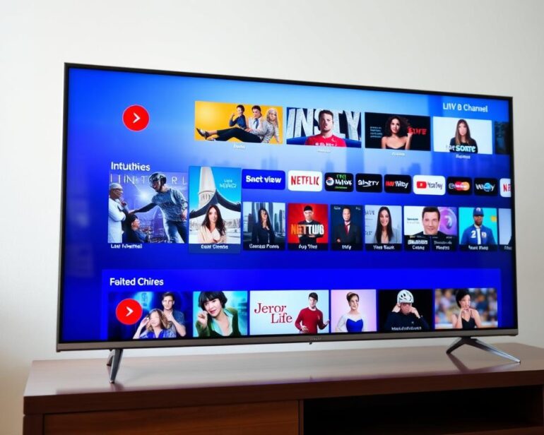 Aproveite mais de 1000 canais de TV gratuitos