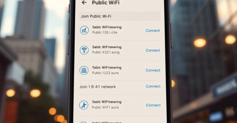 Descubra e Conecte-se a Redes Wi-Fi Públicas com Nosso Aplicativo