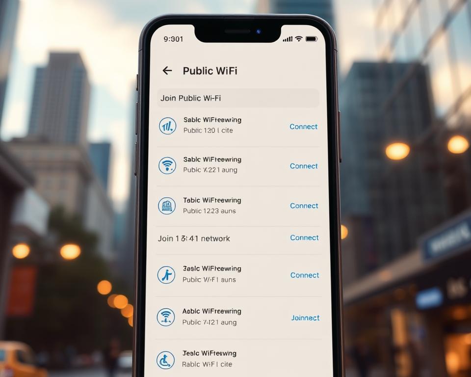 Aplicativo que localiza e conecta em redes de wi-fi publicas