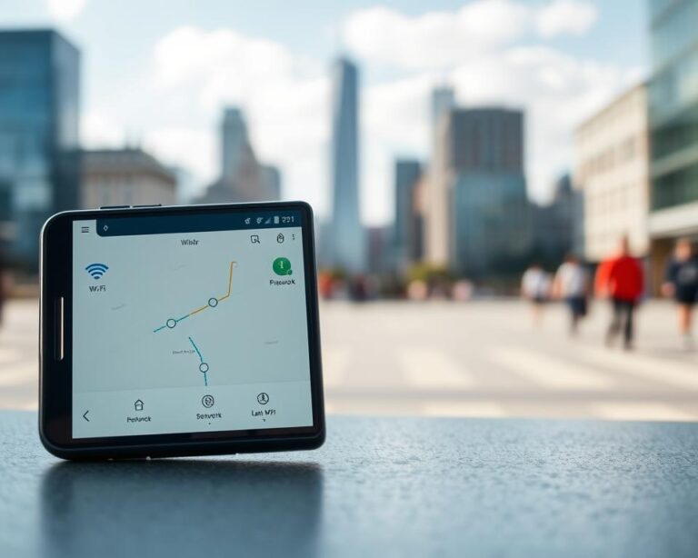 Aplicativo que localiza redes de Wi-Fi próximas a você
