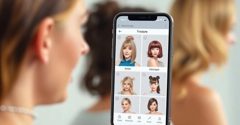 Seu cabelo pode mudar com este aplicativo!