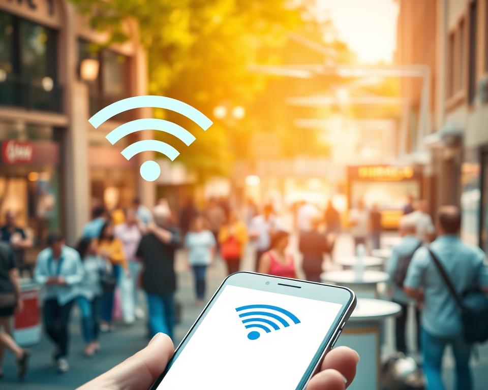 conectividade em redes de wi-fi