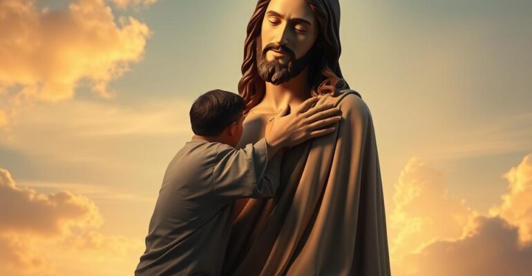 Você pode criar vídeos abraçando Jesus com este app