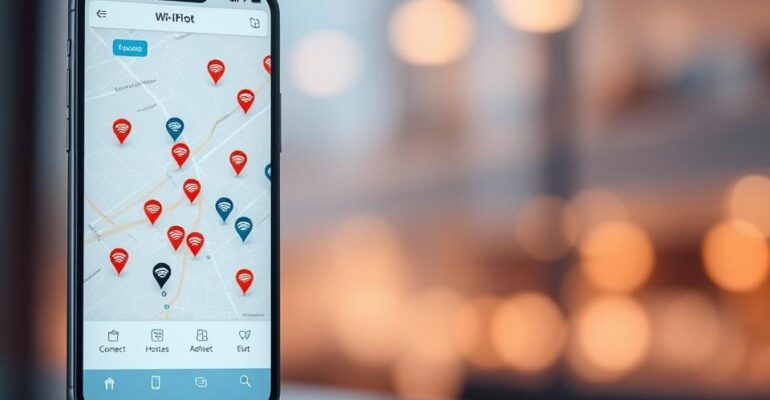 Encontre e conecte-se a redes de wi-fi públicas com este app