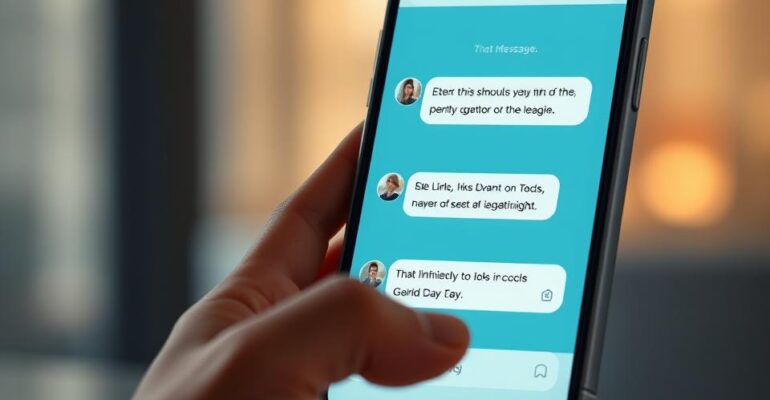 Descubra a app para ver mensagens de outro celular