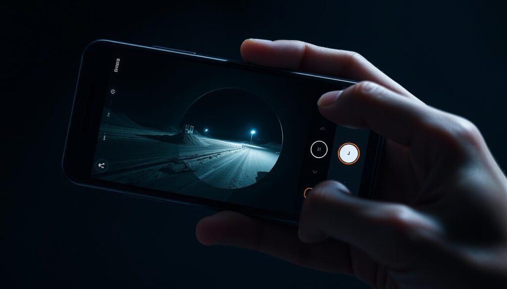 aplicativo de visão noturna