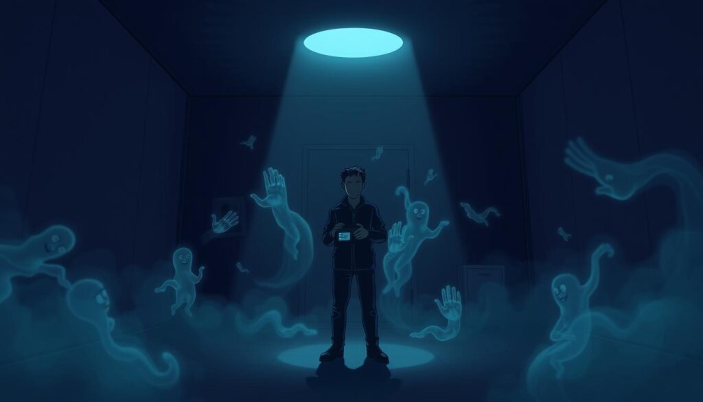 Aplicativo para detectar fantasma