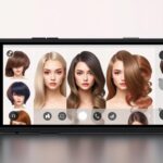 Use este app para simular diferentes cortes e cores