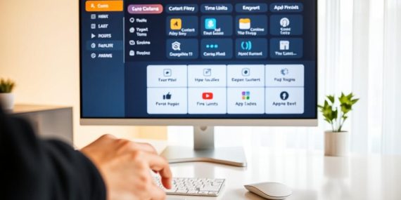 Monitore com Aplicativo de Controle Parental