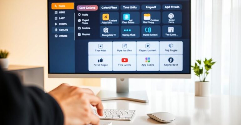 Monitore com Aplicativo de Controle Parental