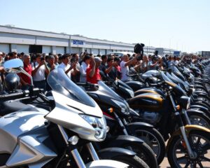 Aprenda como comprar motos baratas no leilão do DETRAN