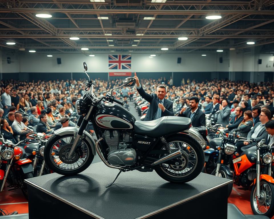 moto leilão