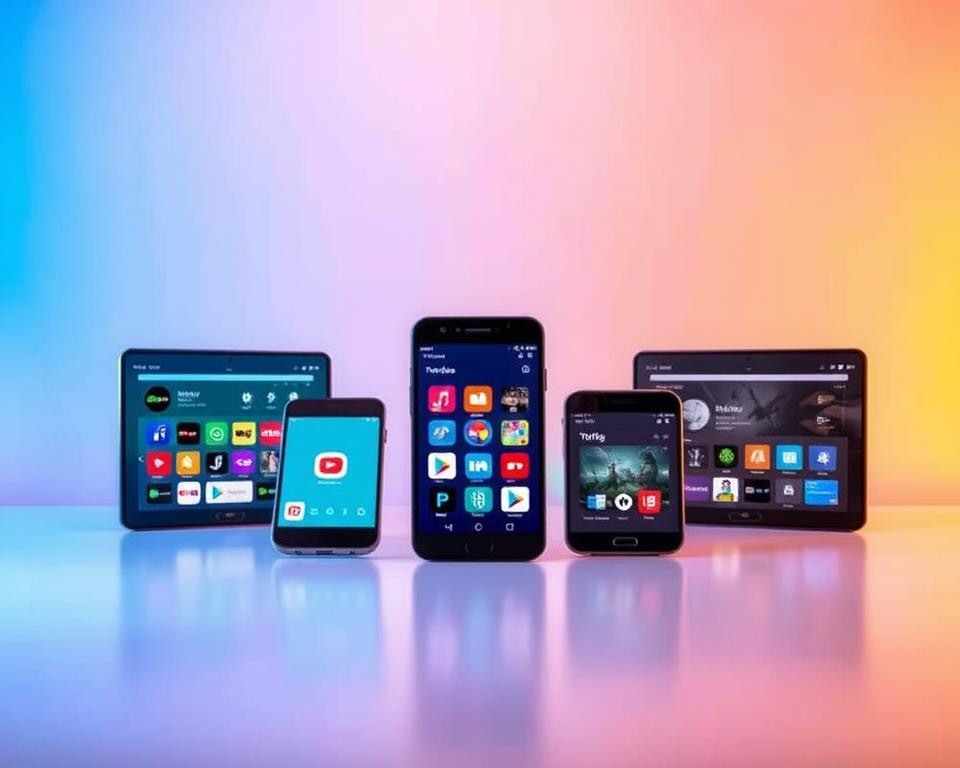 novidades em apps opções de streaming