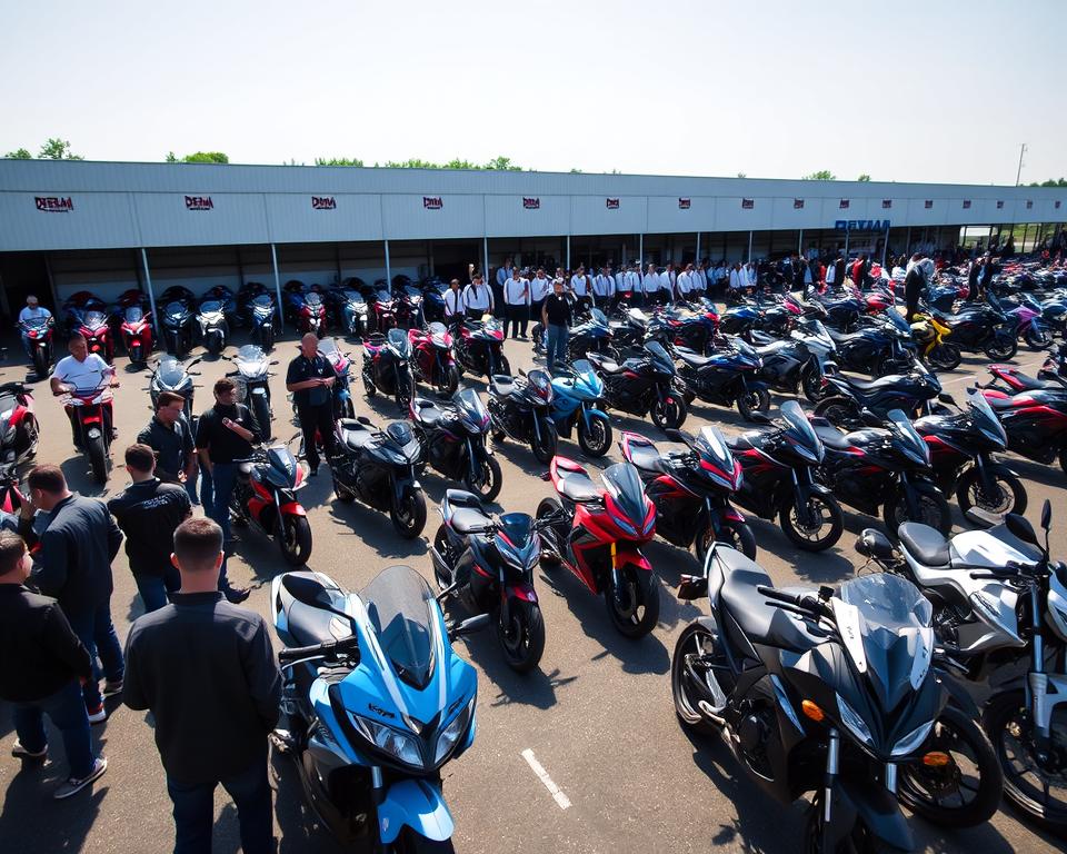 Veja como comprar motos novas em leilão do DETRAN