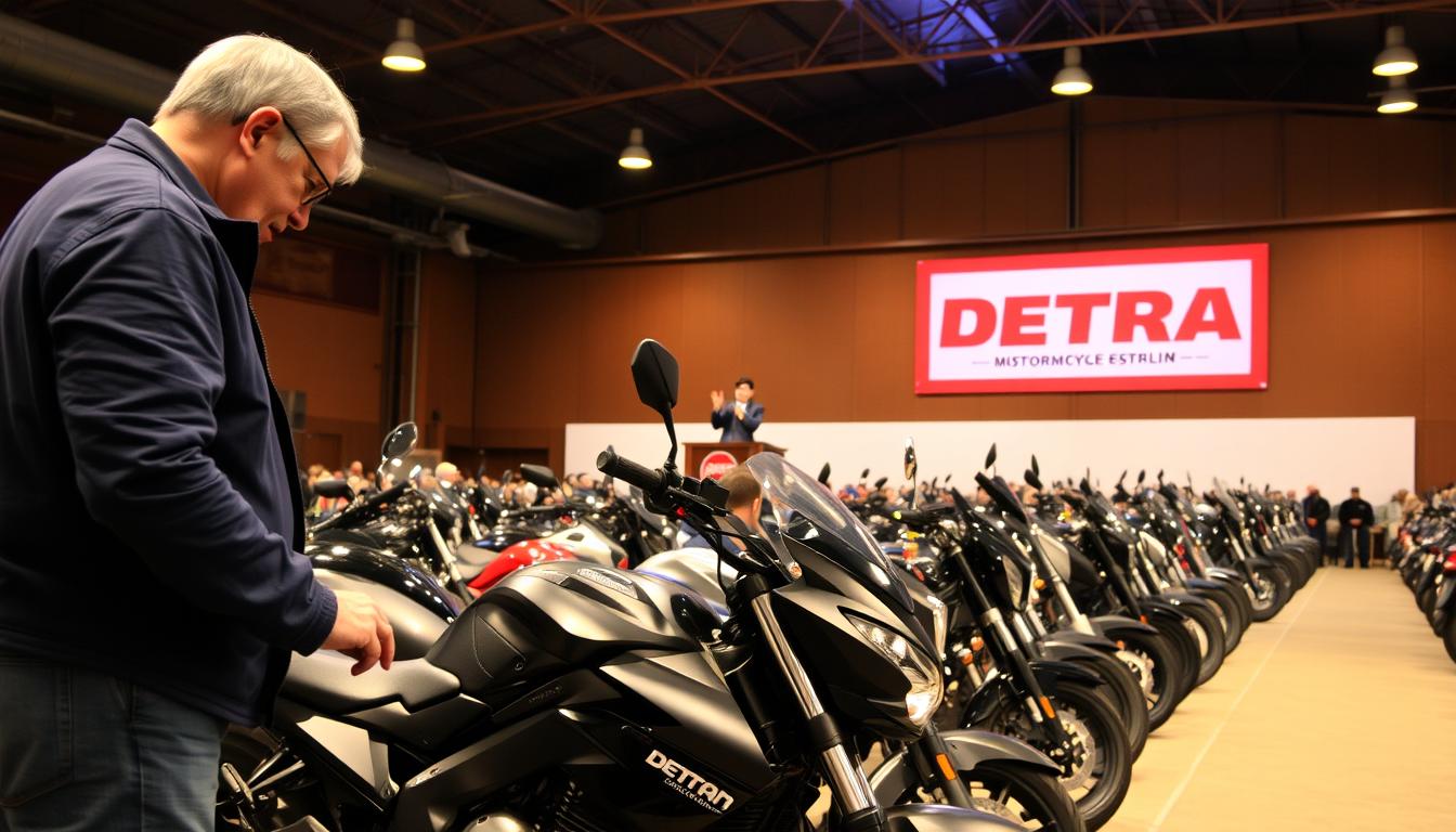 aprenda como comprar com desconto nos Leilões de motos do DETRAN